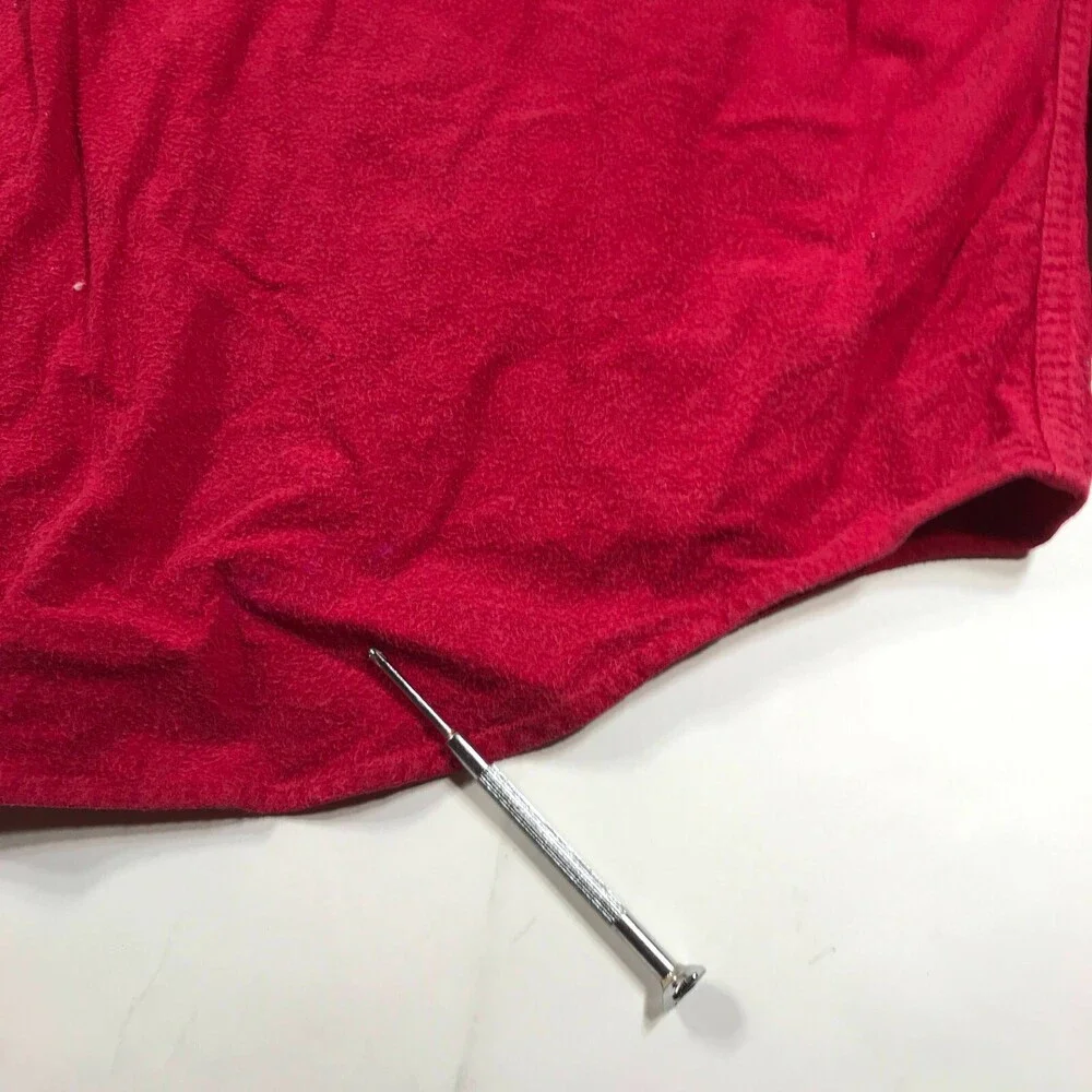 Vintage Banana Republic Outfitters Button Down Shirt Mens XL Red Chamois 80s